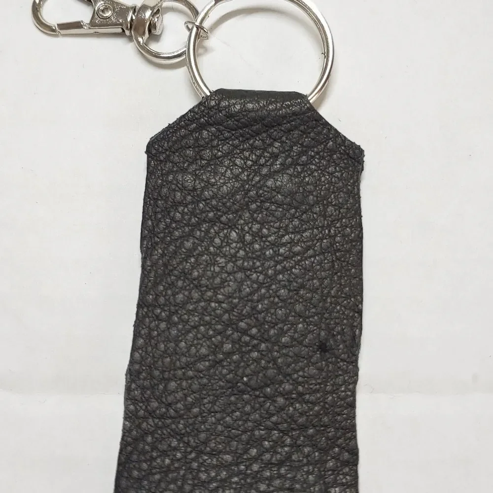 Loom Beaded Keychain Hearts w/ Paw Print